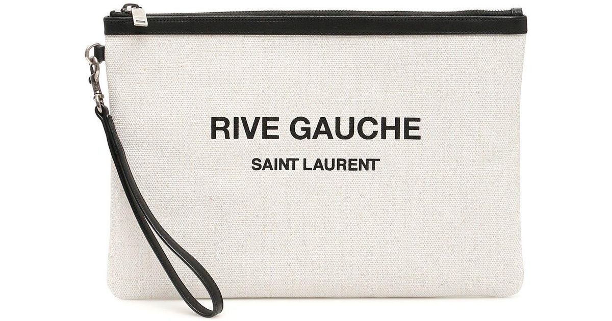 saint laurent rive gauche clutch