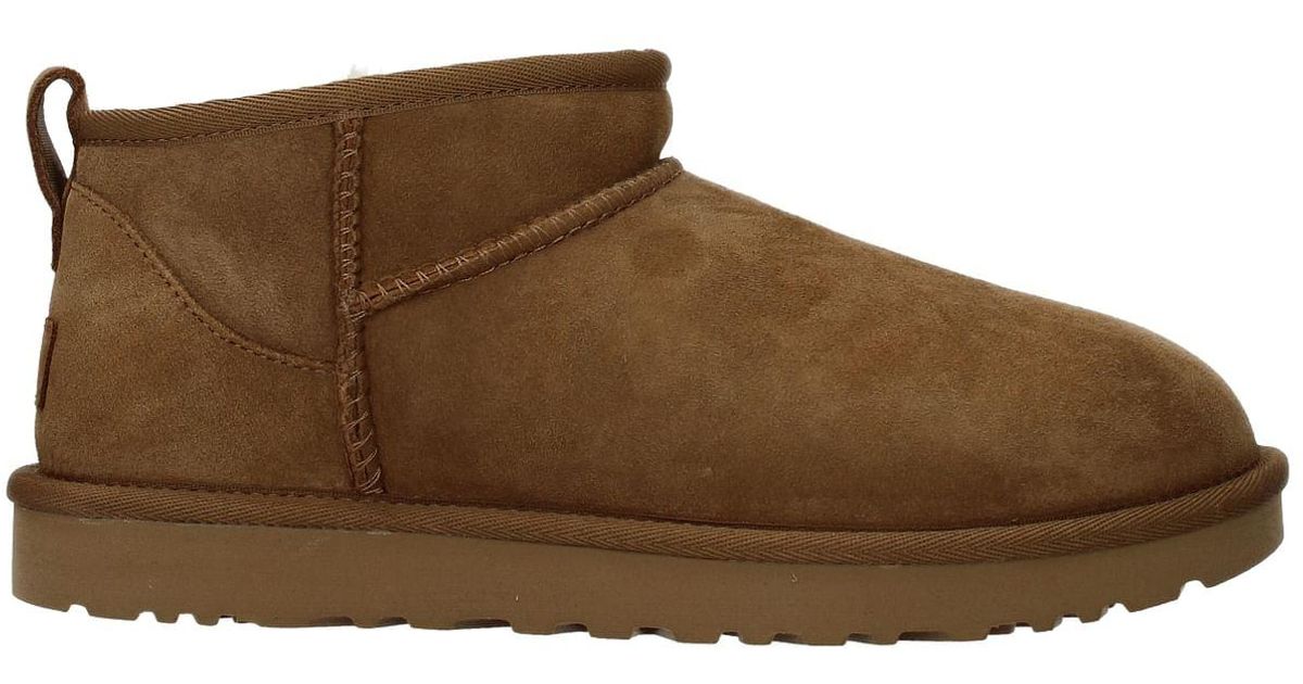 ugg brown mini boots