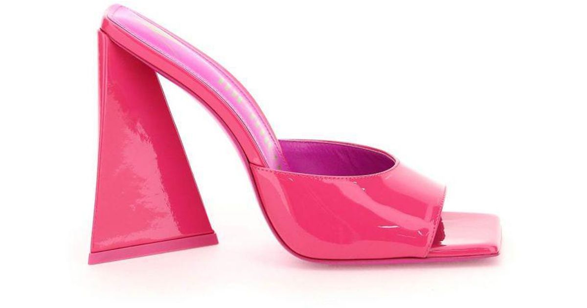 the attico devon mule pink
