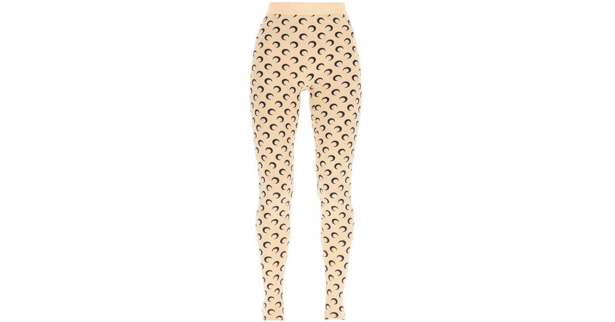Marine Serre All Over Moon leggings 