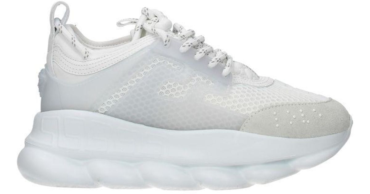 Versace Sneakers Chain Reaction Women White - Lyst