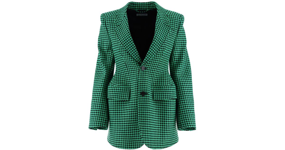 balenciaga hourglass blazer