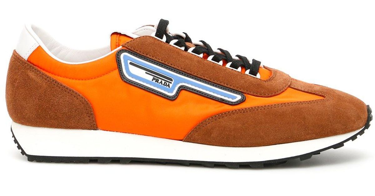 maroon prada sneakers