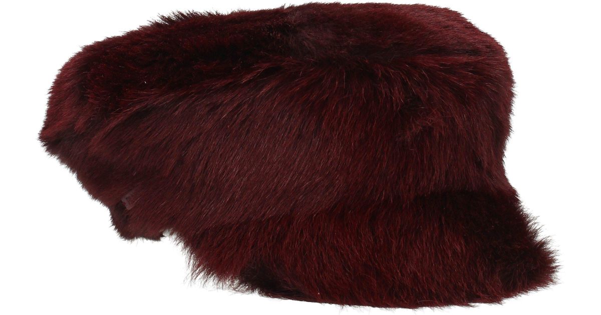 prada hat red