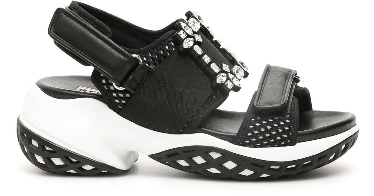 roger vivier viv run sandals