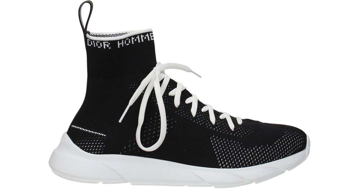 black dior sneakers