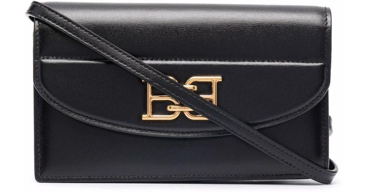 Bally Leather Beylor Crossbody Bag in Black Save 17 Lyst