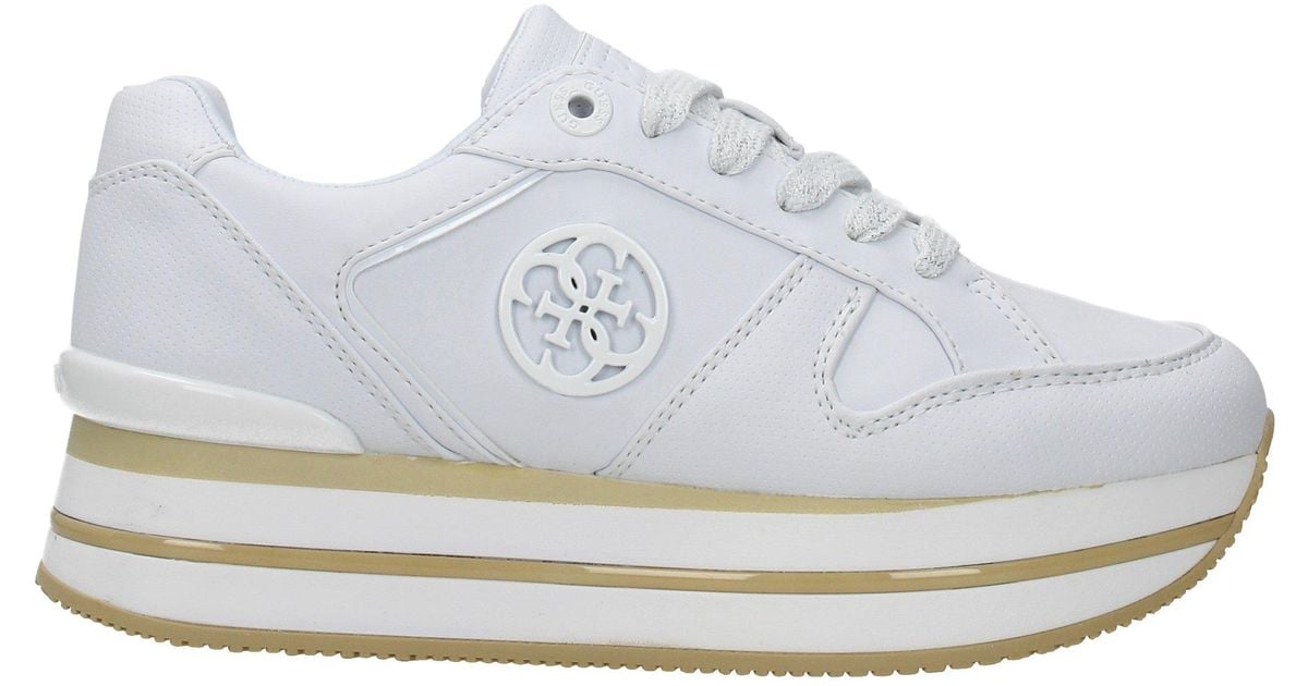 guess white sneakers women's