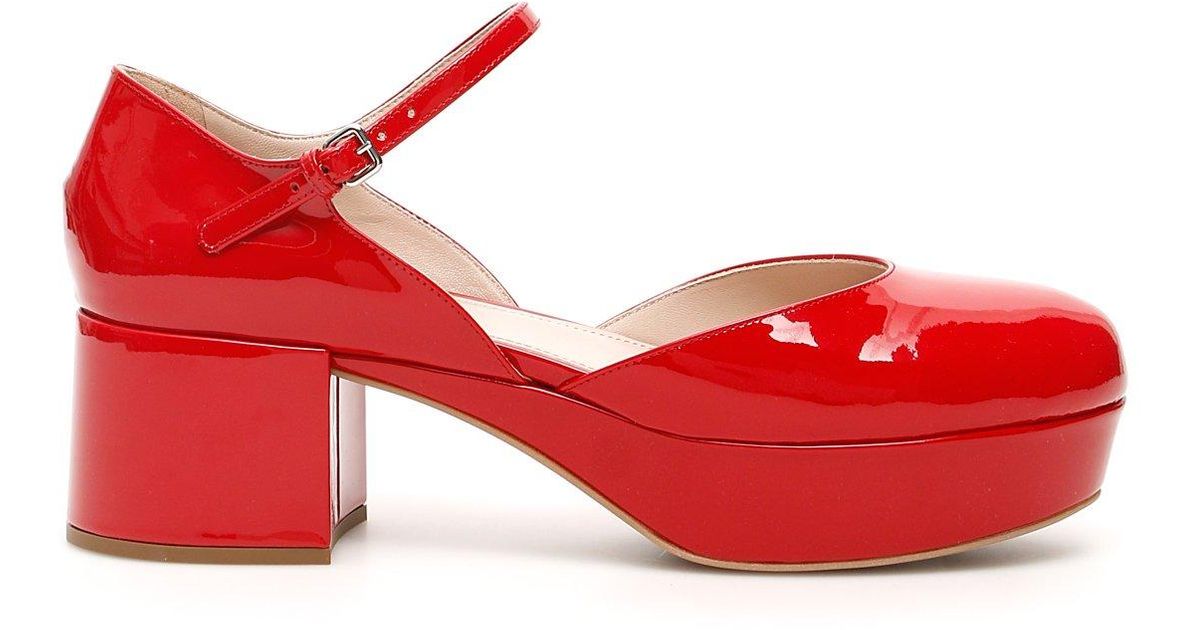 miu miu platform mary jane