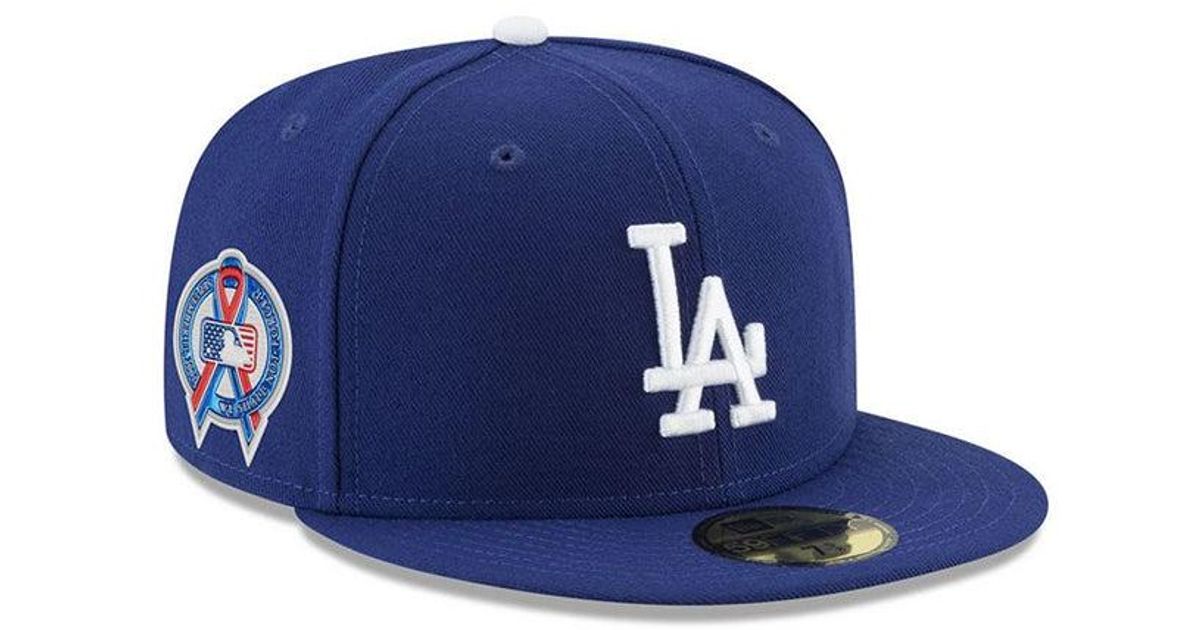 KTZ Los Angeles Dodgers 9/11 Memorial 5950 in Blue for Men