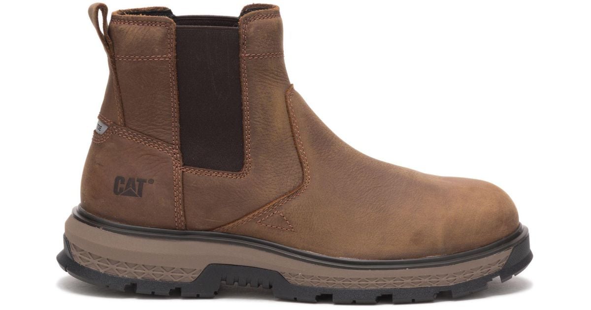 Caterpillar Erpillar Exposition Chelsea Alloy Toe Work Boot Pyramid in