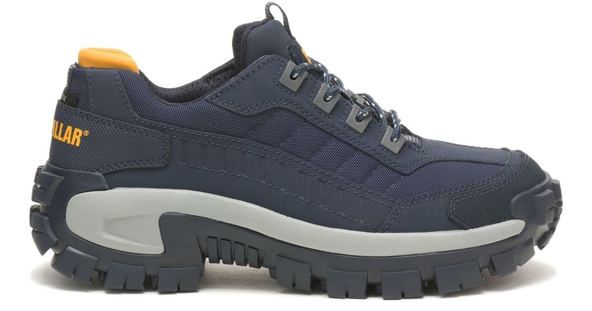 Caterpillar Erpillar Invader Steel Toe Work Shoe Total Eclipse in Blue for Men Lyst