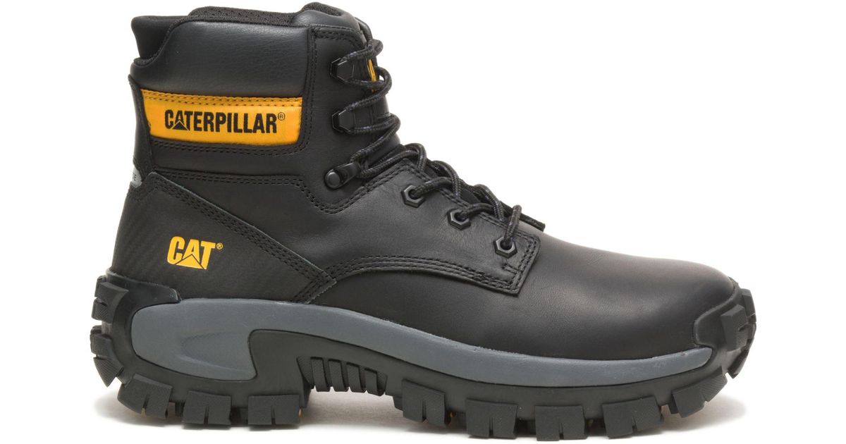 caterpillar work boots black