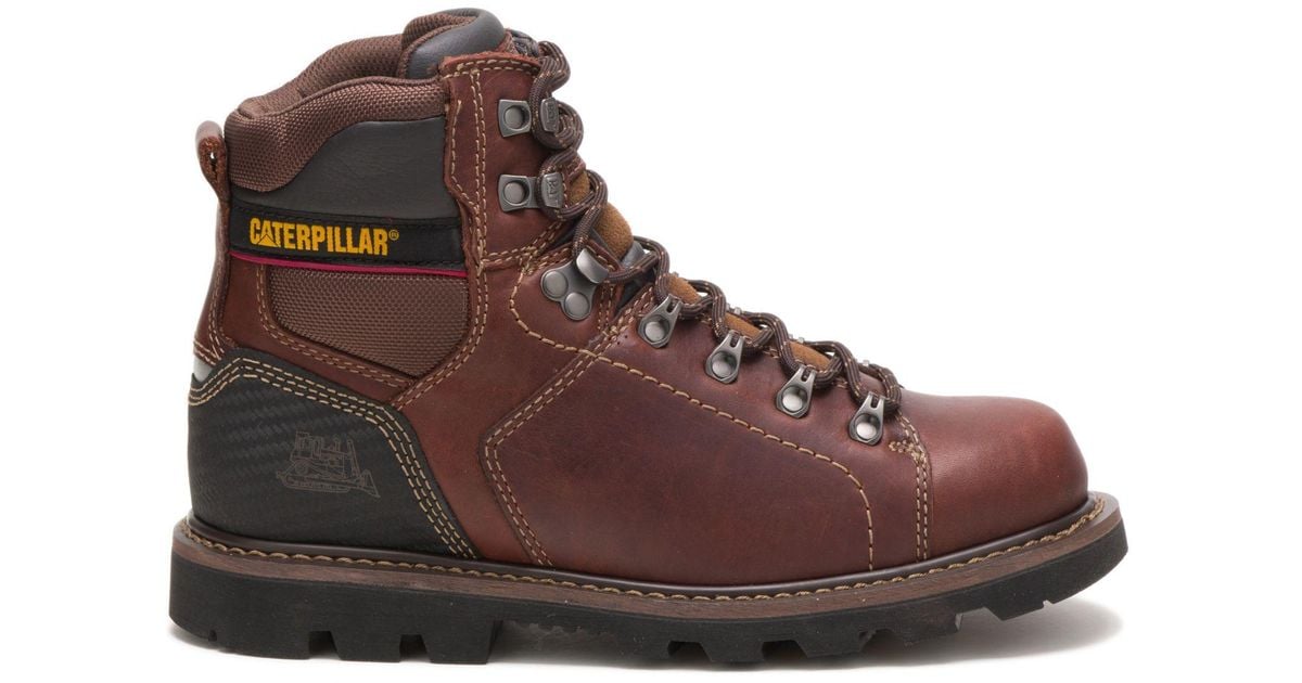 Caterpillar Leather Alaska 2.0 Soft Toe Work Boot in Brown for Men Lyst