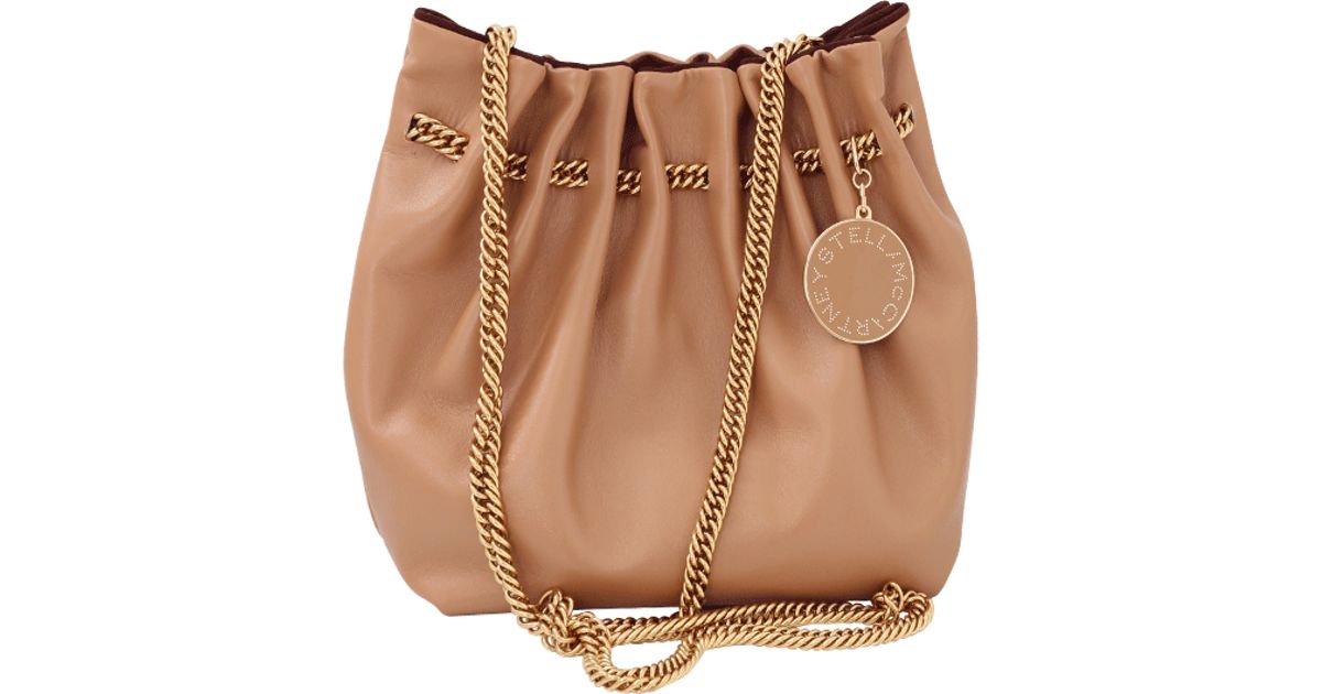 bucket bag with chain