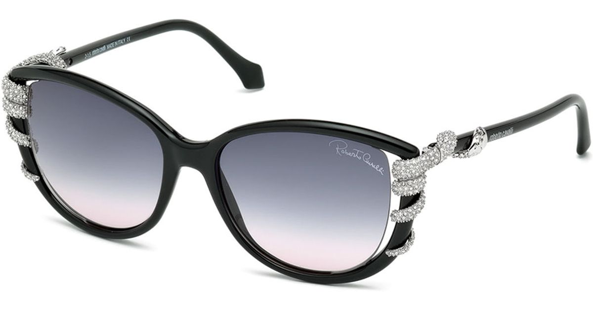 roberto cavalli black sunglasses