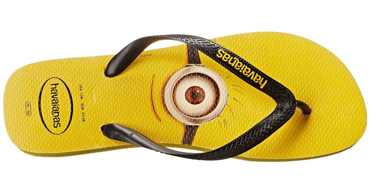 minion flip flops