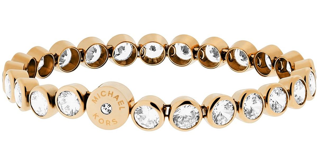 michael kors cubic zirconia bracelet