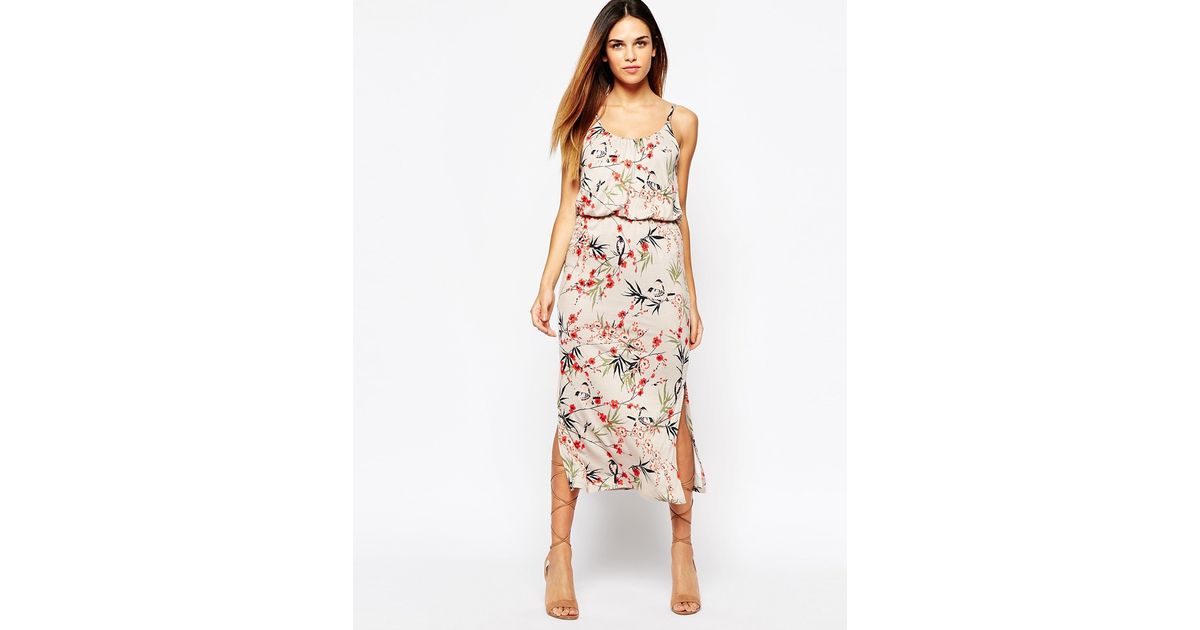 Warehouse bird print dress sales