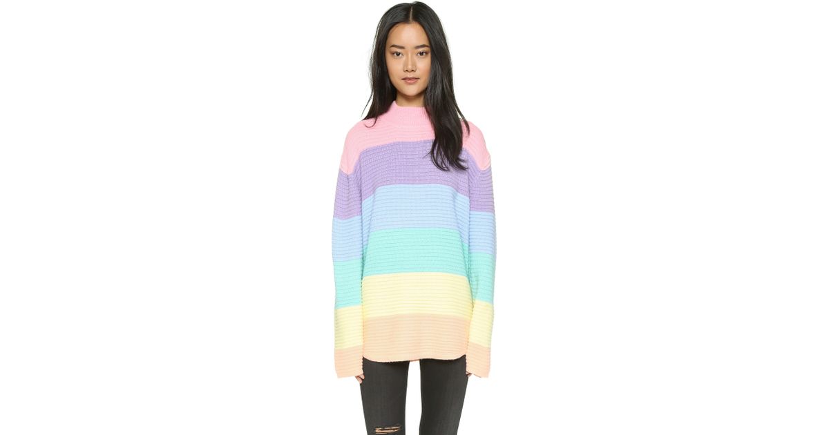 rainbow sweater unif