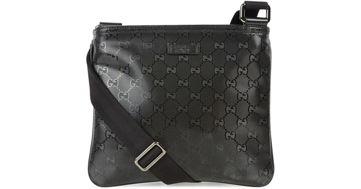 gucci black monogram bag