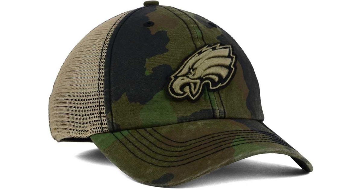 philadelphia eagles camo hat