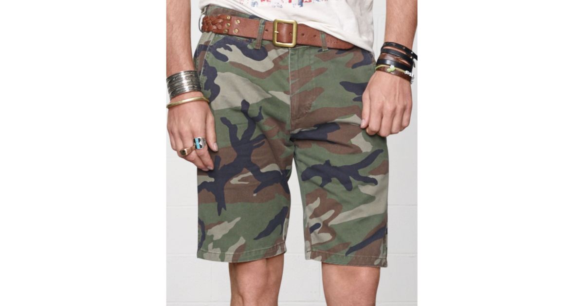 ralph lauren camouflage shorts