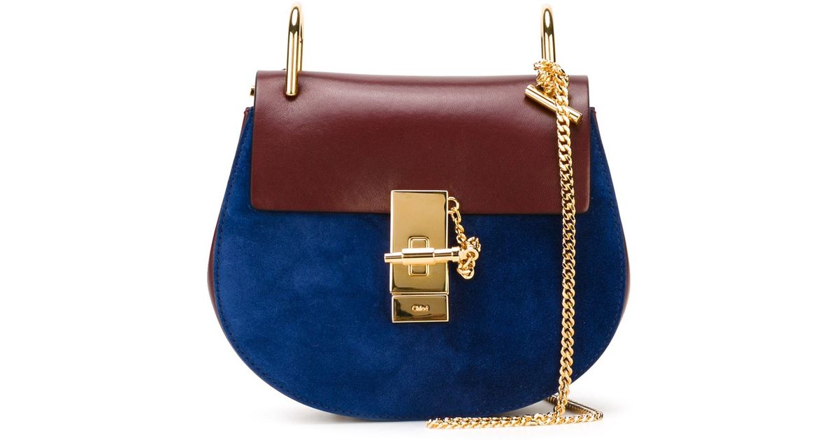 chloe drew bag blue
