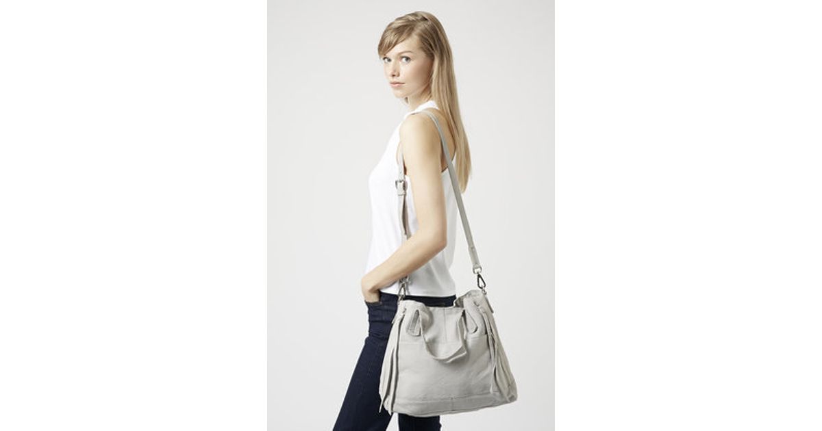 slouchy leather shoulder bag