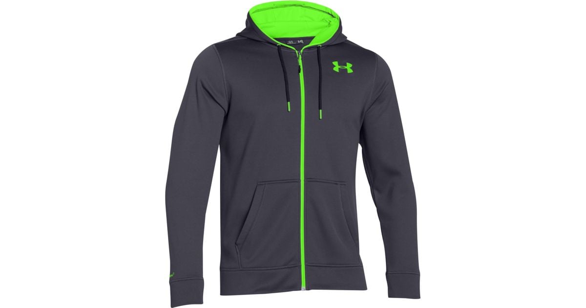 Under Armour Storm Armour® Fleece Fullzip Hoodie in Gray Lyst