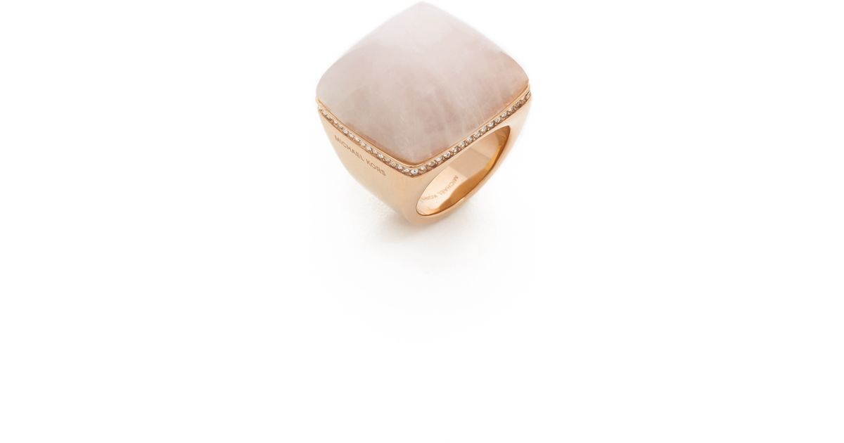 michael kors pyramid ring