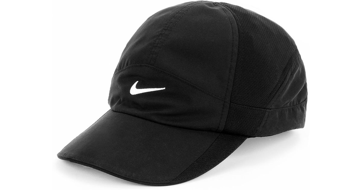 Nike Featherlight 2.0 Dri-Fit Sports Cap in Black | Lyst