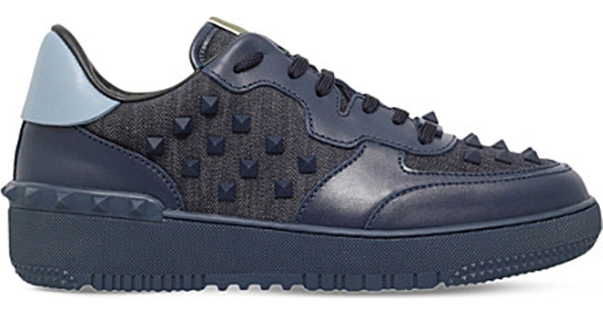 valentino stud trainers