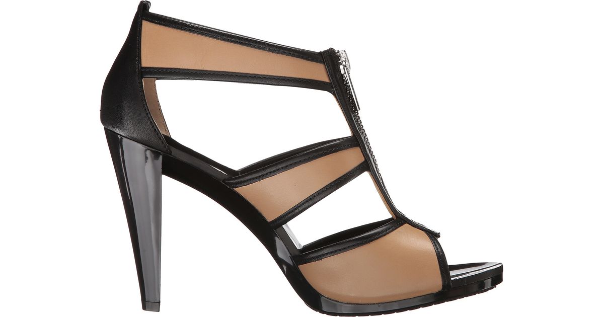 MICHAEL Michael Kors Leather Berkley T - Strap in Black - Lyst