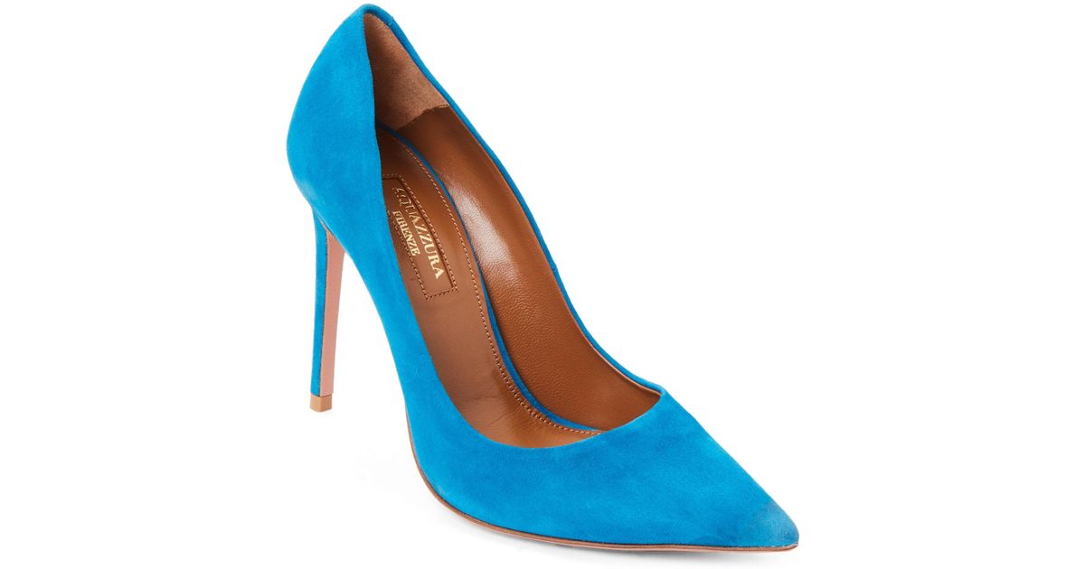 ocean blue heels