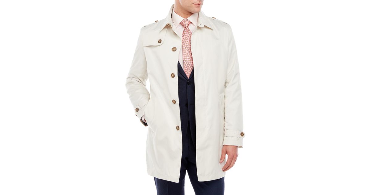tommy hilfiger hooded trench coat