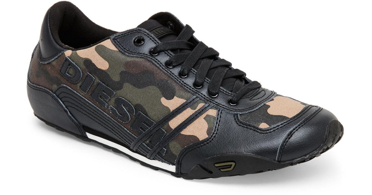 diesel men's harold solar sneakers