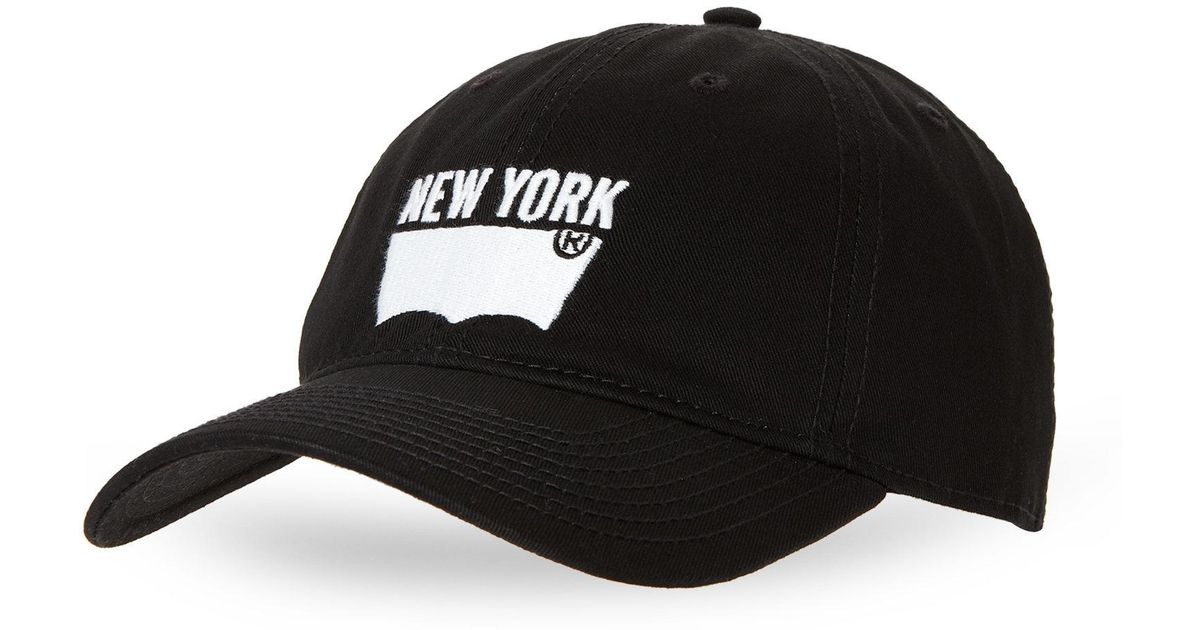 levis black cap