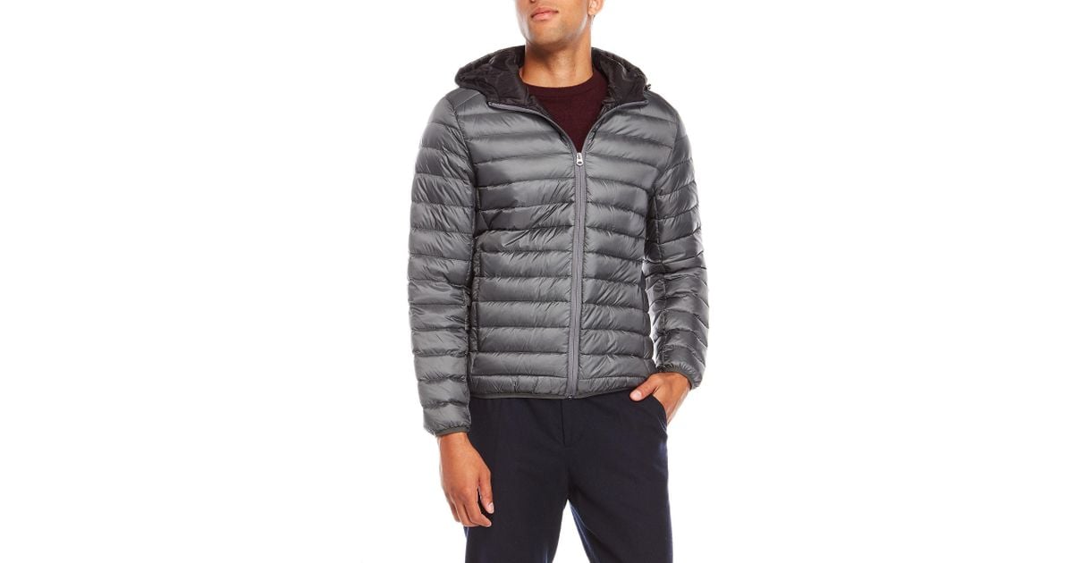 tumi nano hooded packable down jacket