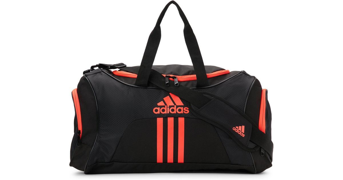 adidas orange duffel bag