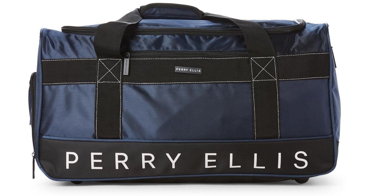 perry ellis duffle bag