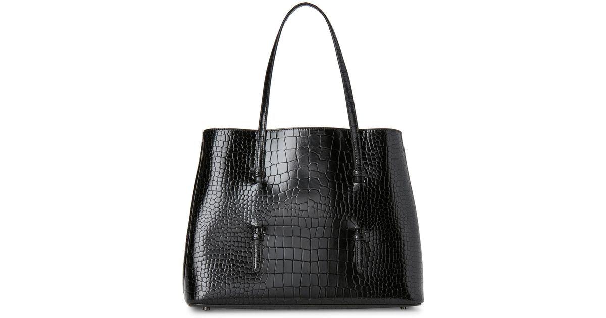 crocodile shopper bag