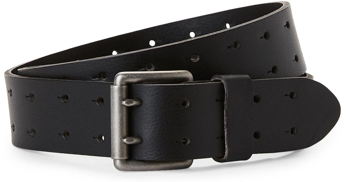levi's men's double prong belt