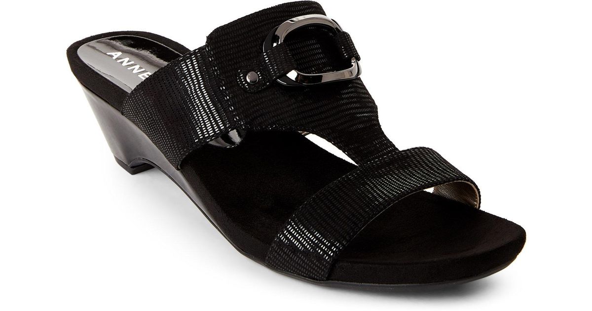 anne klein teela wedge sandal