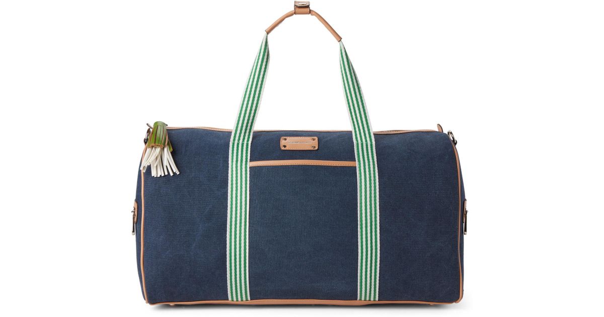 adrienne vittadini canvas duffle
