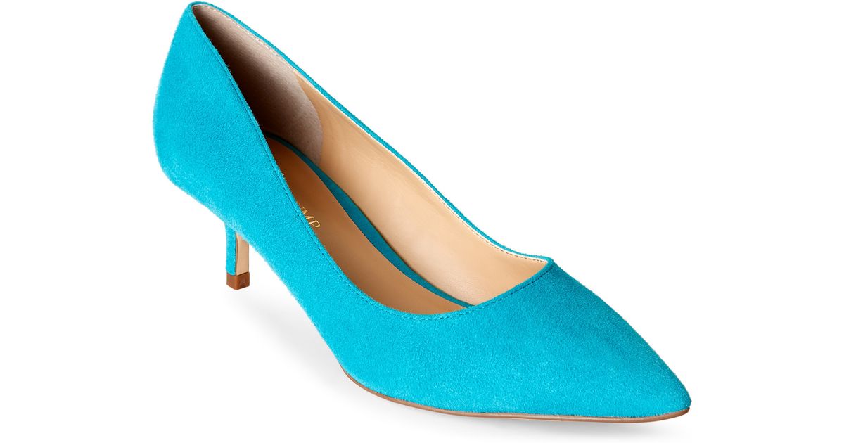 turquoise pumps