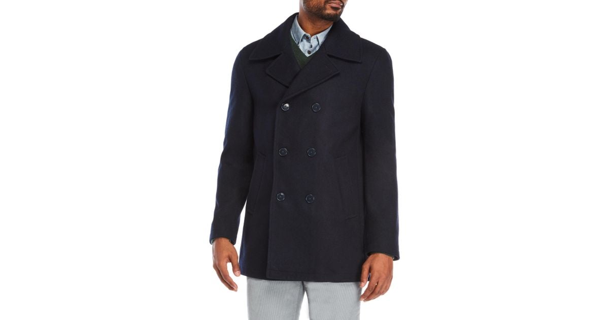 calvin klein maurizio peacoat