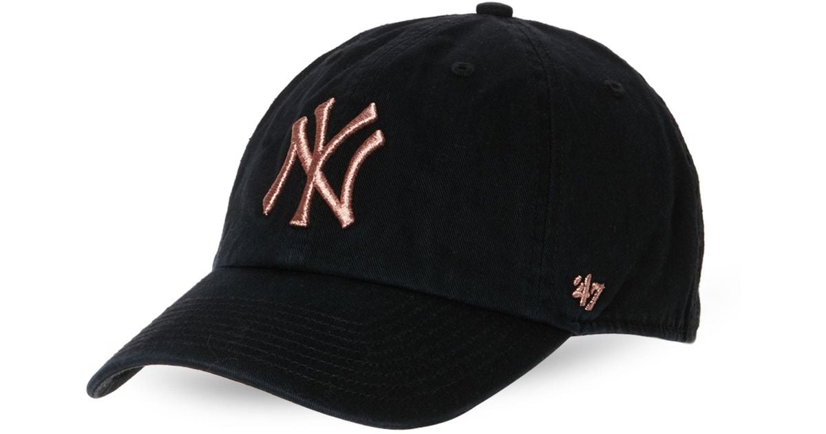 rose gold yankees hat