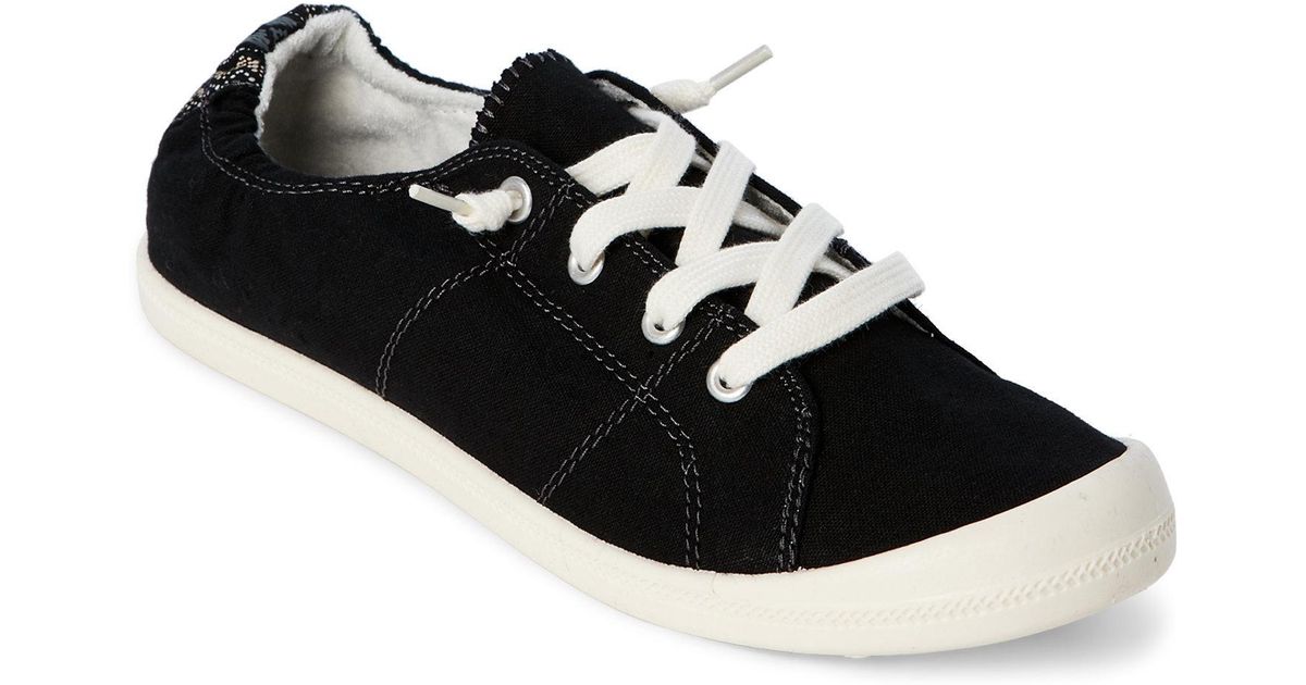 madden girl black slip on