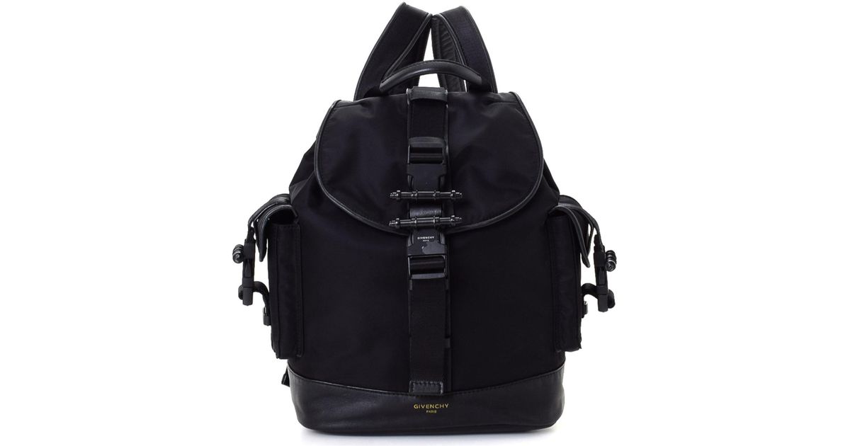 vintage black backpack